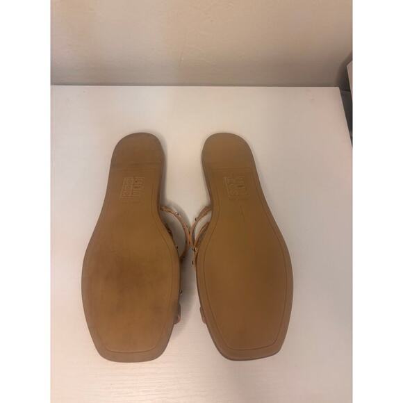 Dolce Vita “Stella” Sandals — Tan w/ Silver Studs, Size 7.5, NIB - Picture 5 of 7